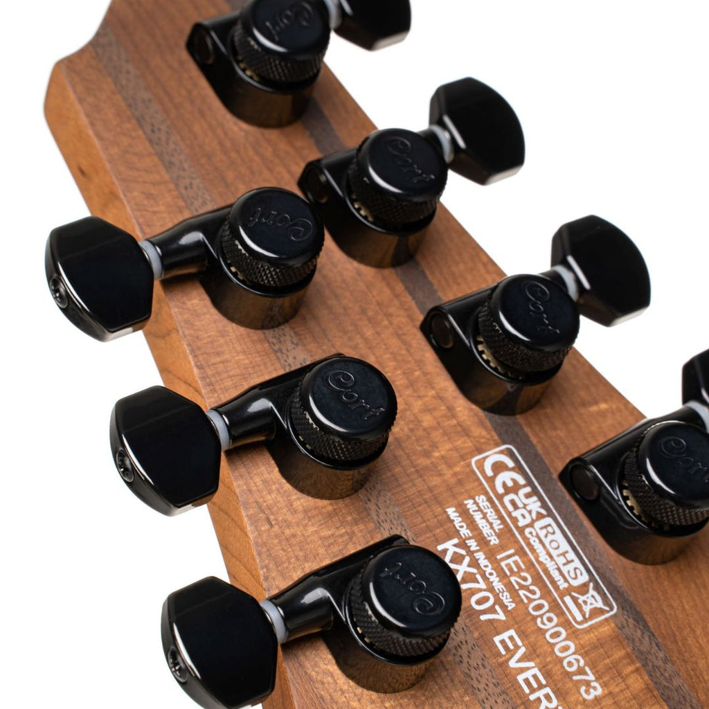 Cort KX707 EverTune 7-String Electric Guitar - Ploutone