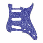 PRS Silver Sky Pickguard 8-Hole SSS - 30+ Colors 4-Ply Purple Pearl - Ploutone