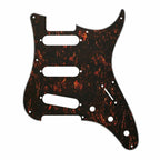 PRS Silver Sky Pickguard 8-Hole SSS - 30+ Colors 4-Ply Brown Tortoise - Ploutone
