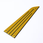 Custom Rickenbacker Truss Rod Cover "Jetstream" - Multiple Colors Gold & Black - Ploutone