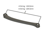Precision Bass Thumb Rest - No-Drill Tug Bar for 4 & 5-String P Bass - Multiple Colors - Ploutone