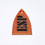 ESP Truss Rod Cover for ESP & LTD - ESP Logo (Flame Orange) truss rod covers from Ploutone