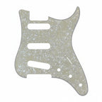 PRS Silver Sky Pickguard 8-Hole SSS - 30+ Colors 4-Ply Parchment Pearl - Ploutone