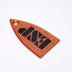ESP Truss Rod Cover for ESP & LTD - ESP Logo (Flame Orange) truss rod covers from Ploutone