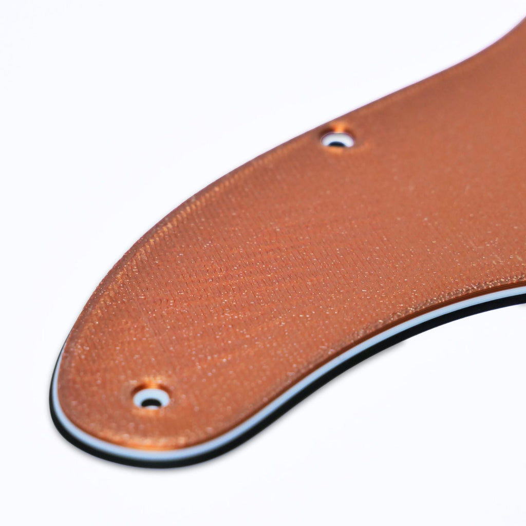 Custom 8-Hole Telecaster Pickguard - Textured Artisan Series - Multiple Colors - Ploutone
