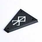 Custom Jackson/ Charvel Rod Cover for Jackson Guitars – Berserker (Black & White) - Ploutone