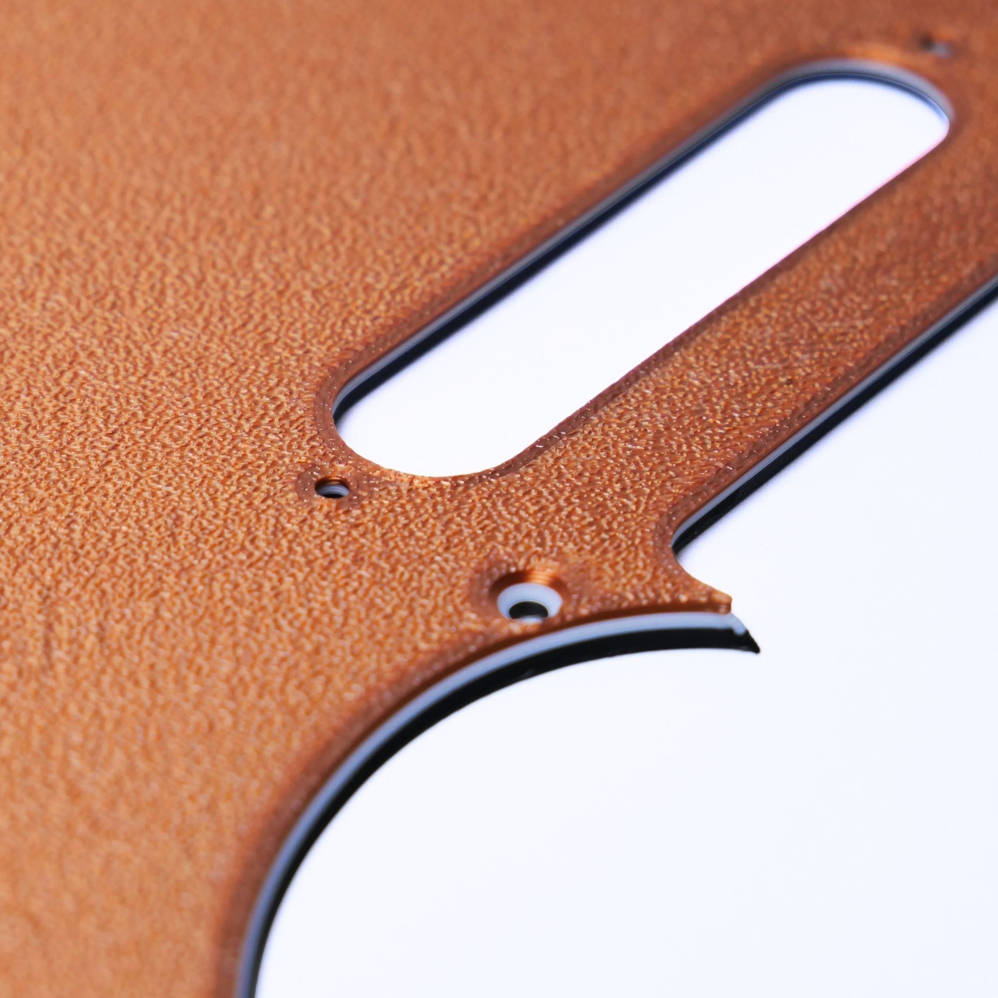 Custom 8-Hole Telecaster Pickguard - Artisan Series - Textured Sedona Copper - Ploutone