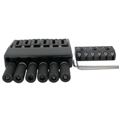 thumbnail image 2 of 6Pcs Electric Guitar Bridge Saddles Tremolo System Bridge Tailpiece Mounting Fixed 2 of 12