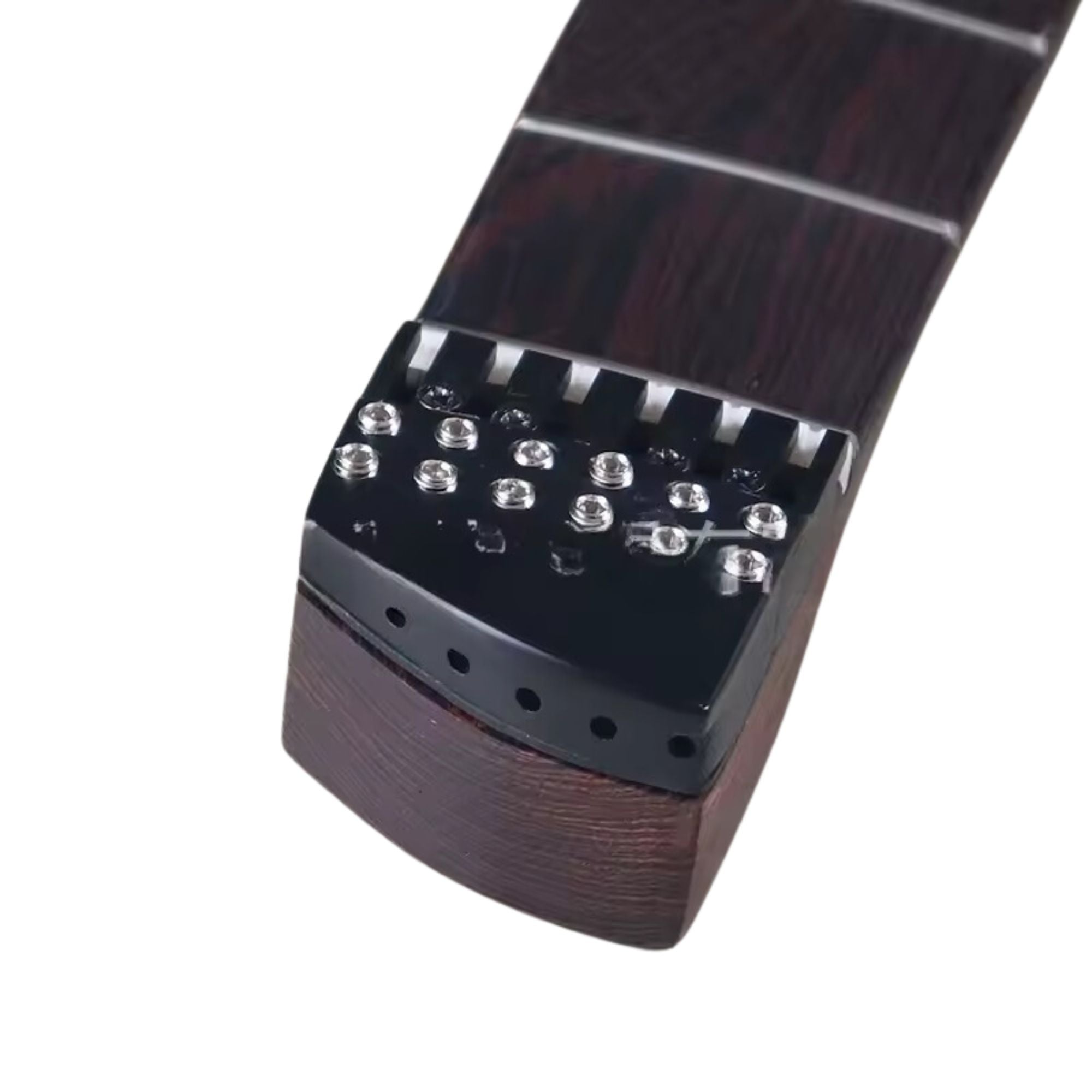 Headless Wenge Guitar Neck with Hardware - Ploutone