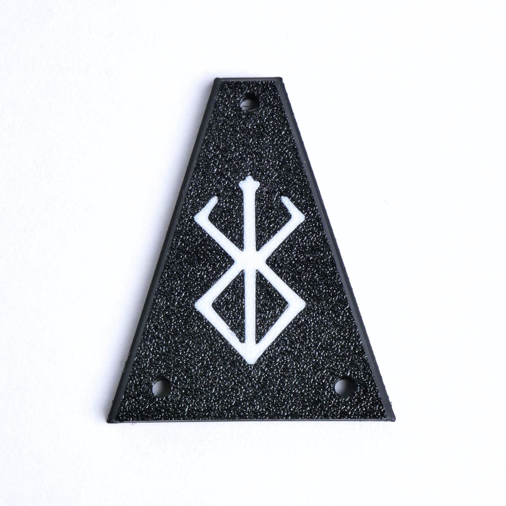 Custom Jackson/ Charvel Rod Cover for Jackson Guitars – Berserker (Black & White) - Ploutone