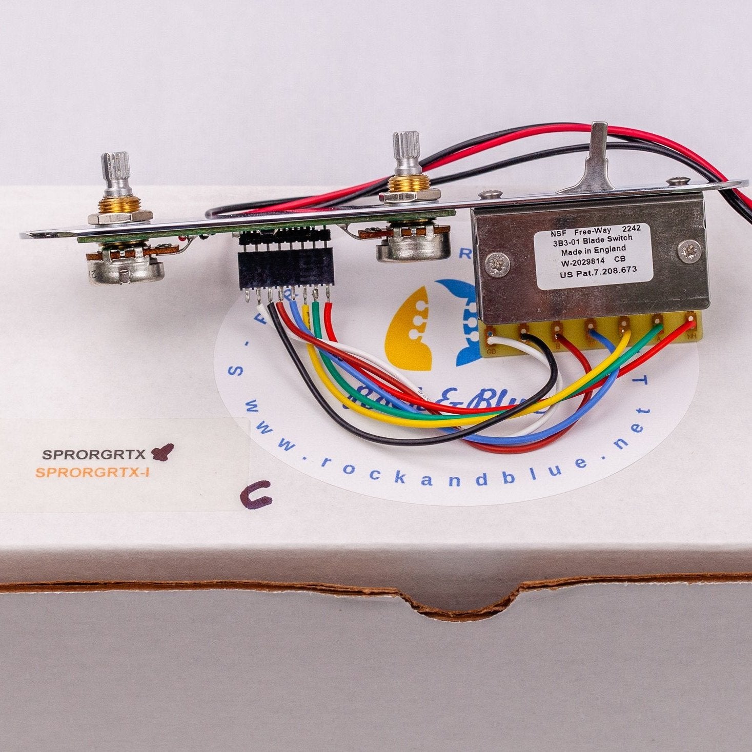 S-PRO Telecaster® Wiring System (SS, SSS, HH) - Ploutone