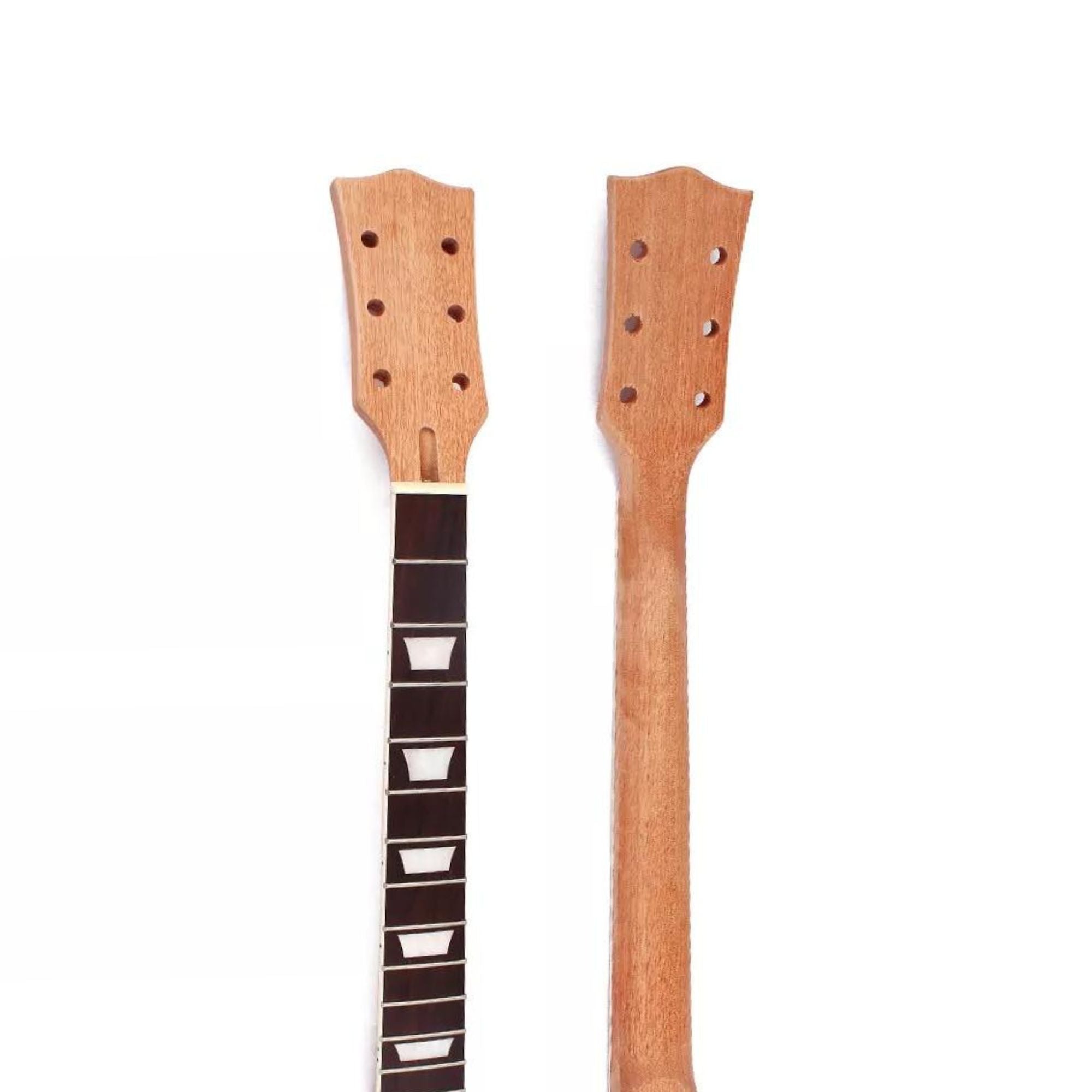 Les Paul-Style Guitar Neck, 22 Fret, Maple & Mahogany Fretboard - Ploutone