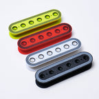 Custom ABS Humbucker Pickup Bobbins, Deco Style, 50mm/52mm Pole Spacing - Slug Side, Screw Side & Sets - Ploutone