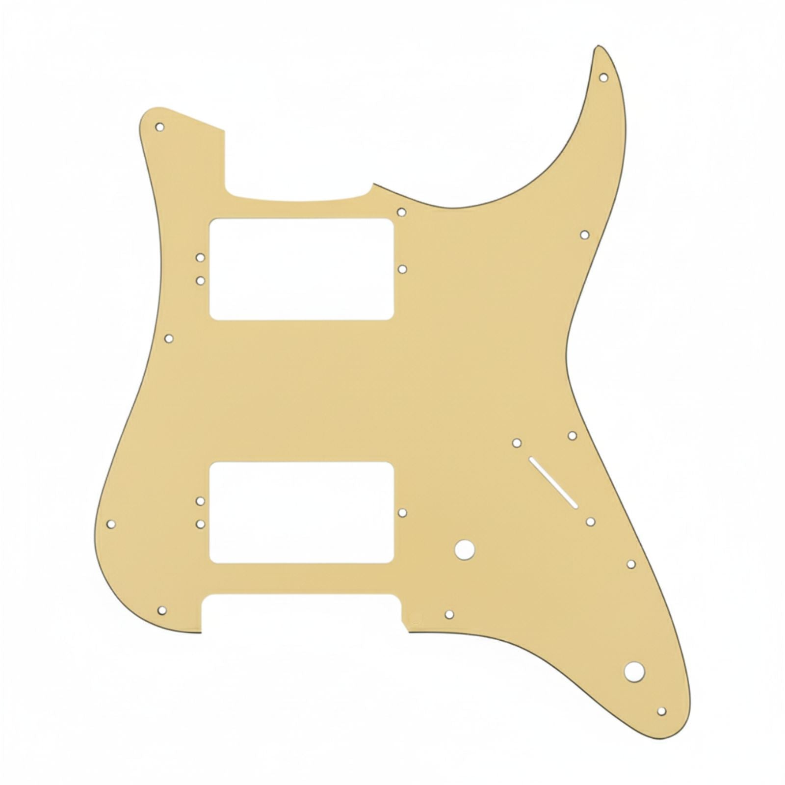 Kiesel Delos HH Pickguard - 15+ Colors 3-Ply Cream Yellow - Ploutone
