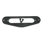 Metal Neck Pickup Mounting Ring for Telecaster - Black - Ploutone