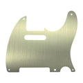 5-Hole Metal Telecaster Pickguard - Gold Brushed Aluminum - Ploutone
