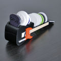 Telecaster Guitar Shaped Guitar Pick Holder - Black and Red - Ploutone