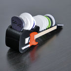 Telecaster Guitar Shaped Guitar Pick Holder - Black and Red - Ploutone