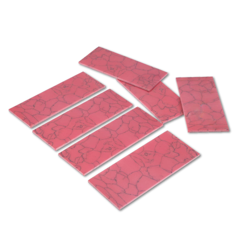 Guitar Inlay Material - Artificial Red Jasper - Ploutone