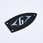 Custom Gretsch "G" Logo Truss Rod Cover - Multiple Colors (Fits Electromatic, Streamliner & Japan Models) Black - Ploutone
