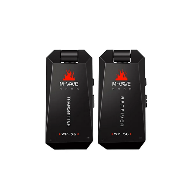 M-VAVE WP-5G 5.8G Rechargeable Wireless Guitar System Transmitter and Receiver - Ploutone