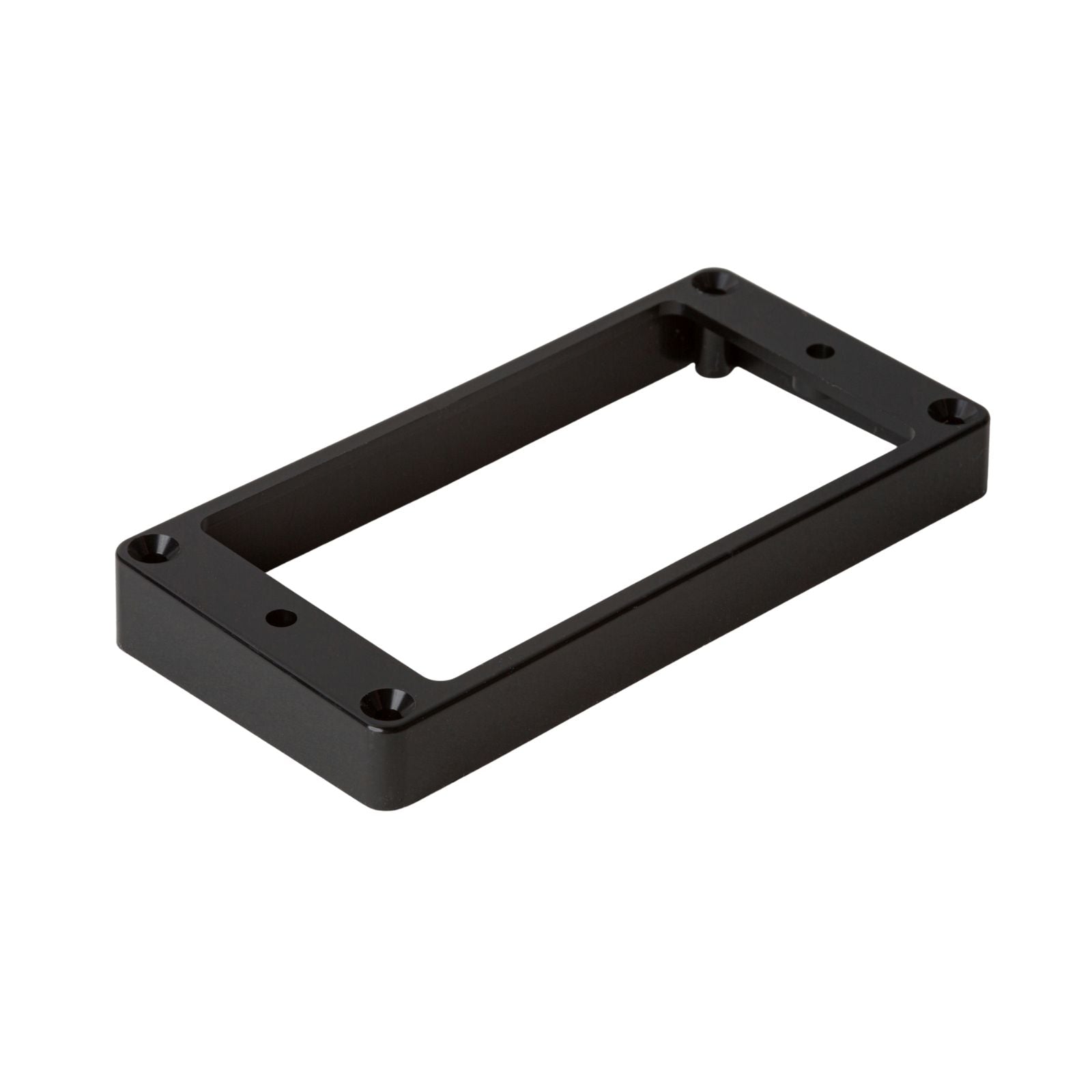 Flat Bottom Humbucker Mounting Pickup Rings Tapered - Black (Neck & Bridge Set) - Ploutone