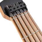 Cort SPACE5SDB Artisan Series Space 5 Bass Guitar (5-String) - Star Dust Black - Ploutone