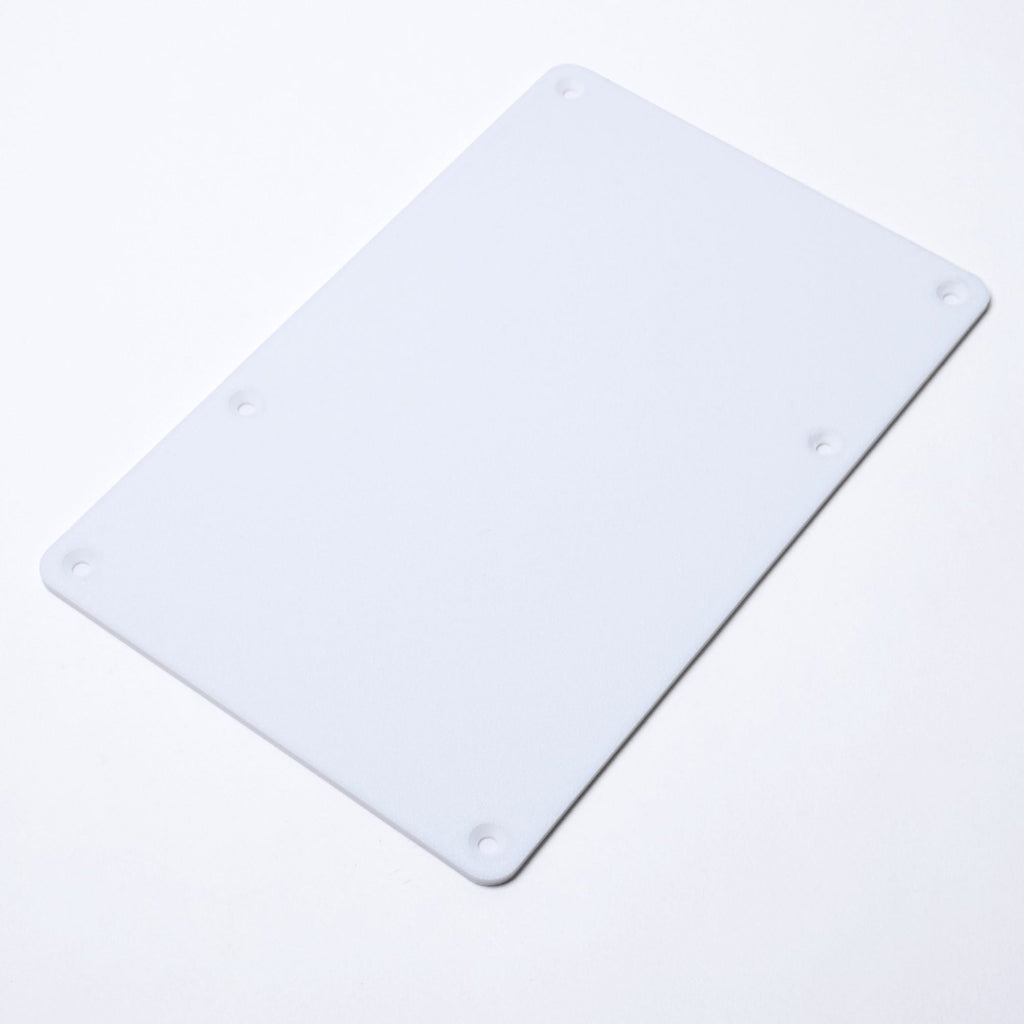 Jackson Pro & Dinky Tremolo Cover Backplate - Replacement Tremolo Cavity Cover - Multiple Colors White - Ploutone