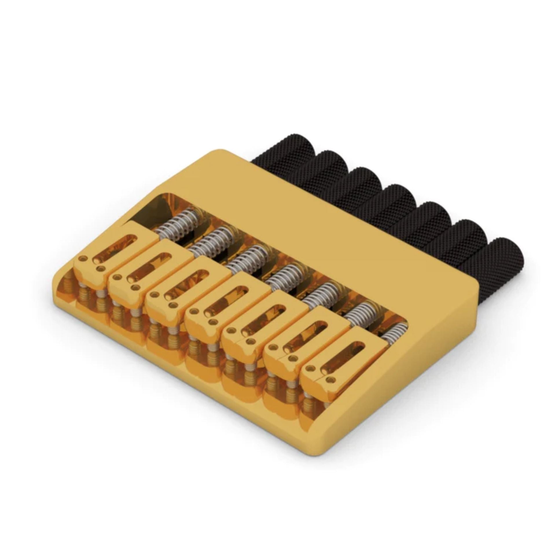 Hipshot 7-String Headless Fixed Bridge Gold No Headpiece - Ploutone