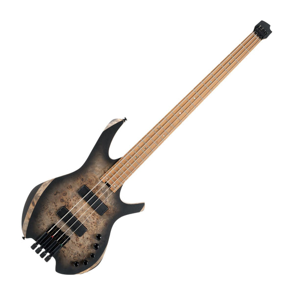 Cort SPACE4SDB Artisan Series Space 4 Bass Guitar - Star Dust Black Bass Guitar from Ploutone