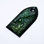 Custom ESP M-II Truss Rod Cover - Colorshifting Flakes truss rod covers from Ploutone