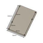 Jackson Pro & Dinky Tremolo Cover Backplate - Replacement Tremolo Cavity Cover - Multiple Colors - Ploutone