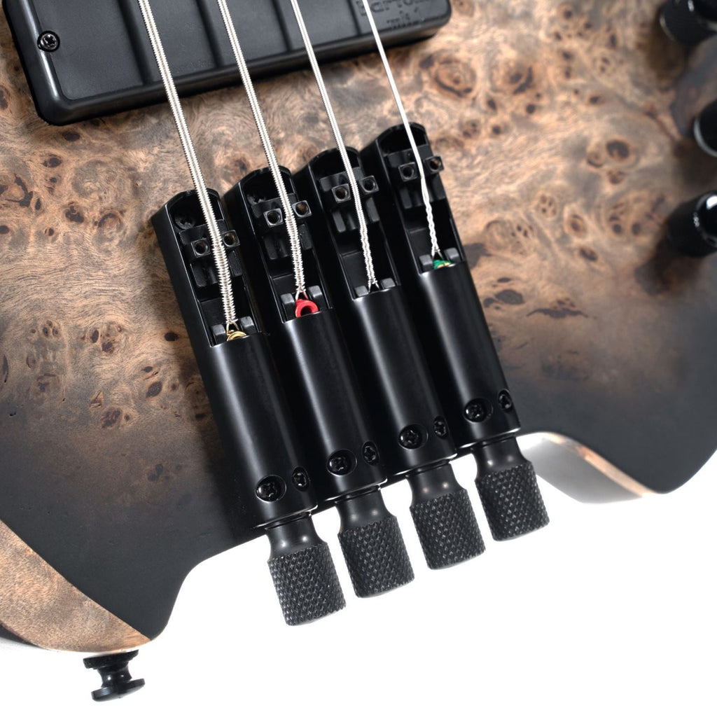 Cort SPACE4SDB Artisan Series Space 4 Bass Guitar - Star Dust Black - Ploutone