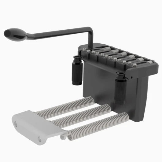 Hipshot 6-String US Contour Tremolo Black - Ploutone