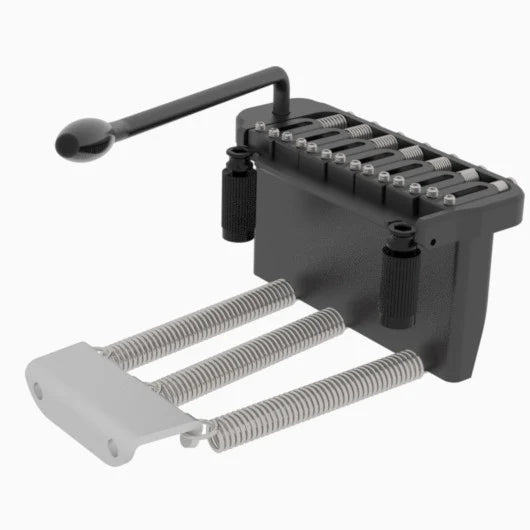 Hipshot 7-String US Contour Tremolo Black - Ploutone