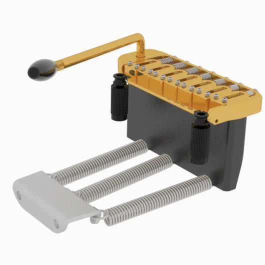 Hipshot 7-String US Contour Tremolo Gold - Ploutone