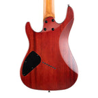 Cort KX307 7-String Multi-Scale Electric Guitar - Open Pore Mahogany - Ploutone
