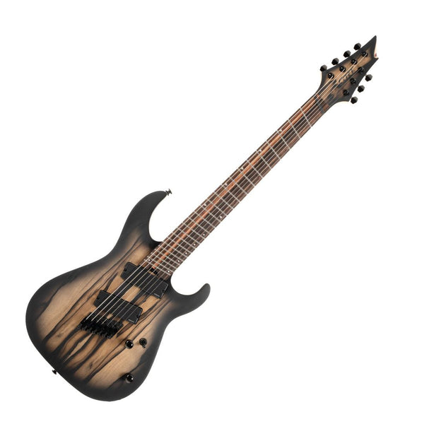 Cort KX507 7-String Multi-Scale Electric Guitar - Pale Moon Ebony Black Burst Guitars from Ploutone