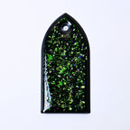 Custom ESP M-II Truss Rod Cover - Colorshifting Flakes truss rod covers from Ploutone
