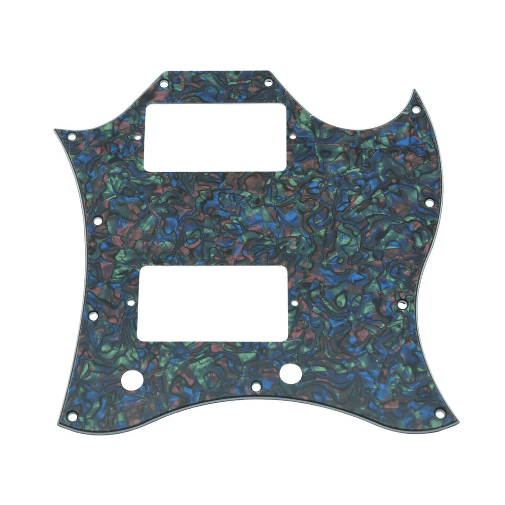 Gibson® SG Standard Full Face Batwing Pickguard - 4-Ply Abalone Pearl - Ploutone