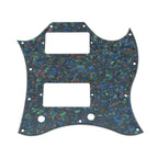 Gibson® SG Standard Full Face Batwing Pickguard - 4-Ply Abalone Pearl - Ploutone