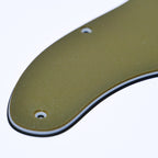 Custom 8-Hole Telecaster Pickguard - Artisan Series - Textured Olive Drab Green - Ploutone