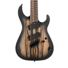 Cort KX507 7-String Multi-Scale Electric Guitar in Star Dust Black