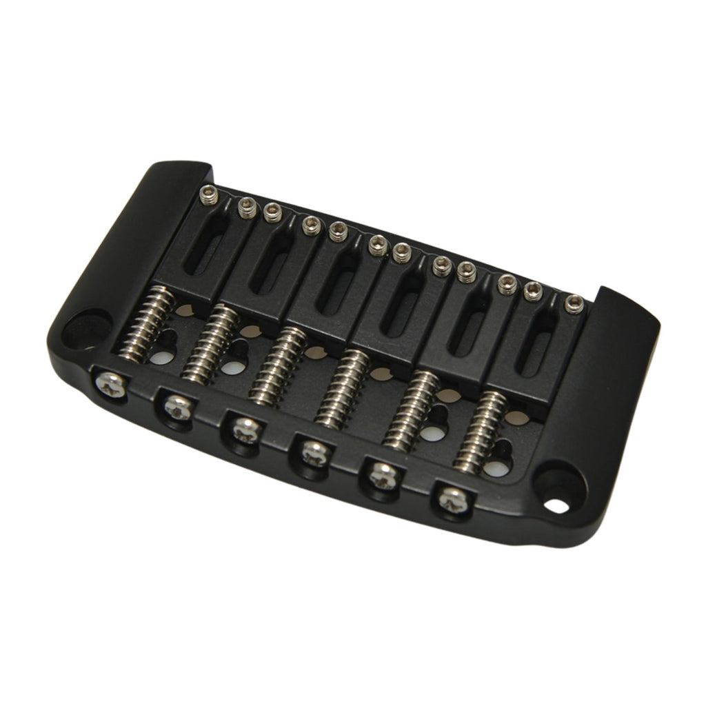 6-String Brass Hardtail Guitar Bridge (Ibanez Gibraltar Replacement) - Ploutone