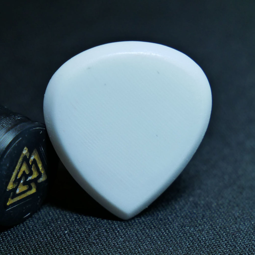 Opus Magnus VALKORE™ - 3.5mm Copper Valknut Handmade Guitar Pick - Ploutone