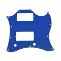Gibson® SG Standard Full Face Batwing Pickguard - 3-Ply Blue - Ploutone