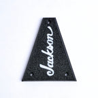 Custom Truss Rod Cover for Jackson Guitars – Classic Logo (Black & White) - Ploutone