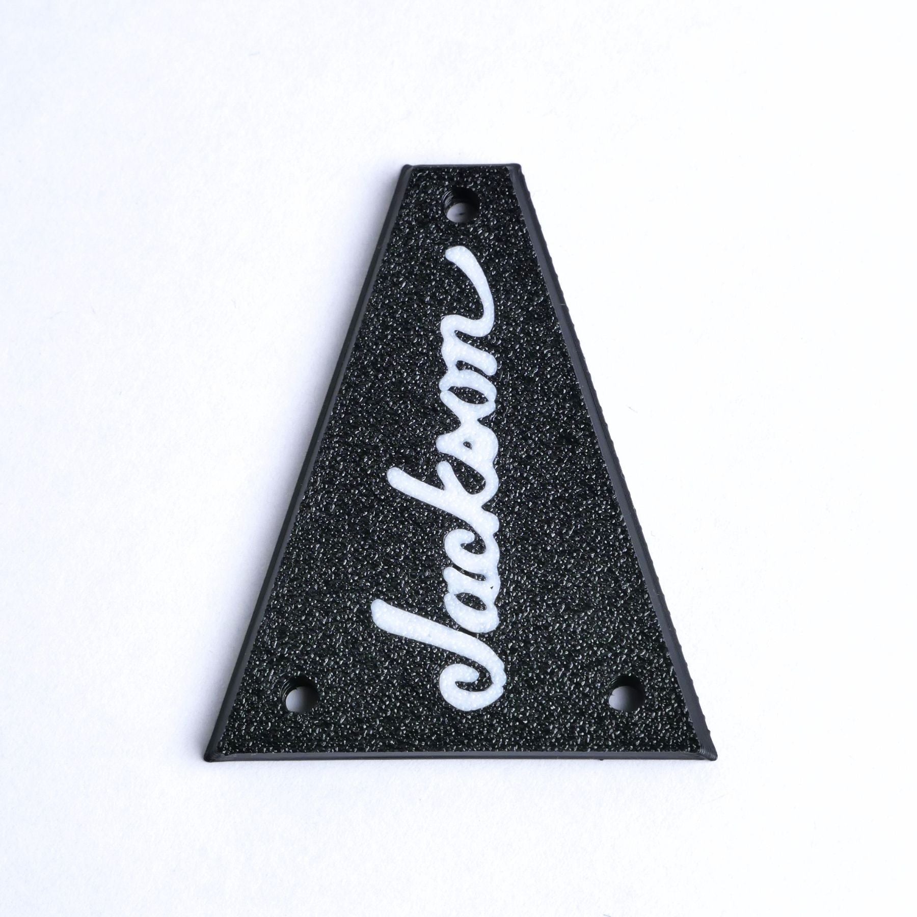 Custom Truss Rod Cover for Jackson Guitars – Classic Logo (Black & White) - Ploutone
