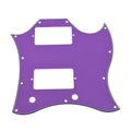 Gibson® SG Standard Full Face Batwing Pickguard - 3-Ply Purple - Ploutone