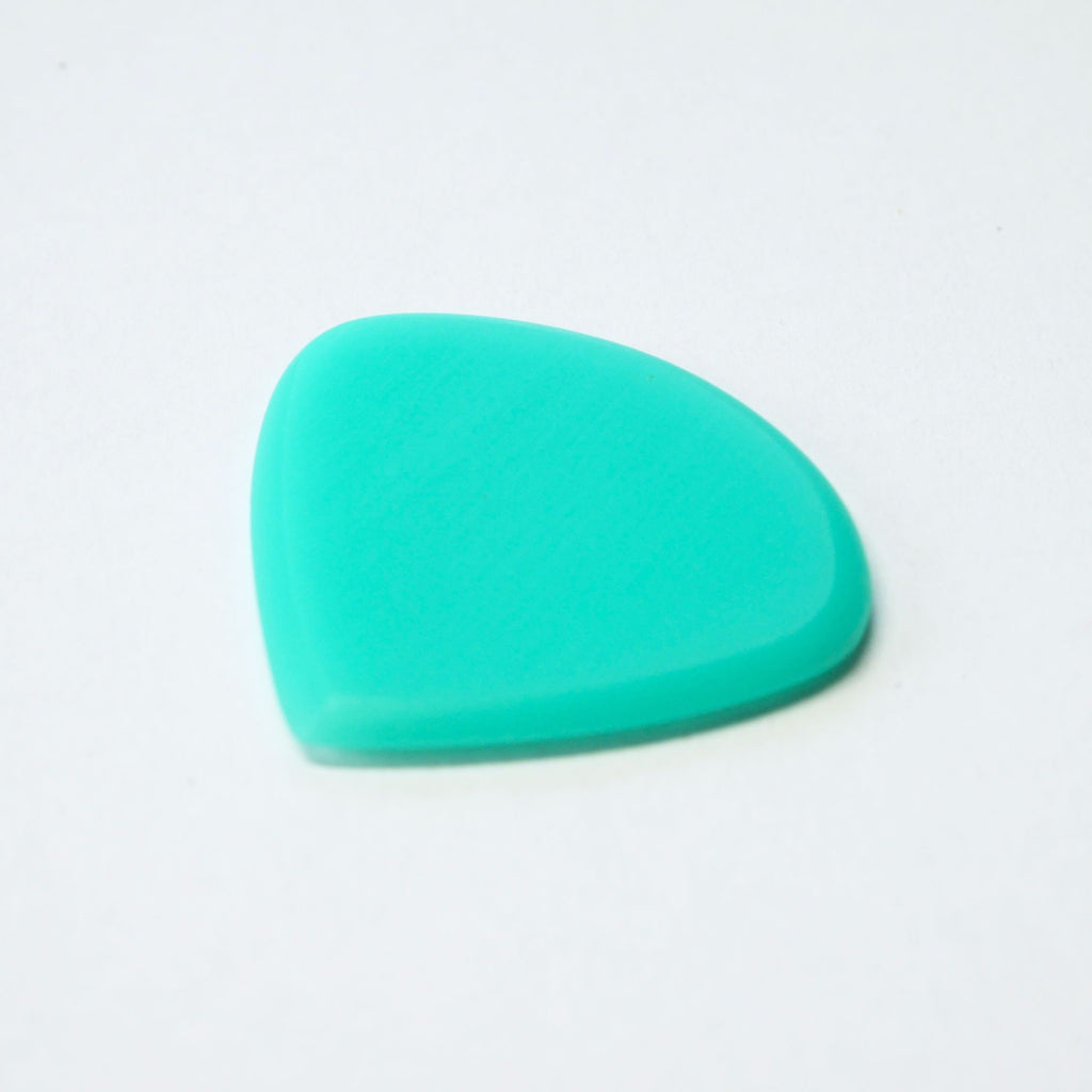 Northern Ghost Plectrums Handmade Acrylic Guitar Pick - 2.5mm Blue Jazz XL Wide - Ploutone